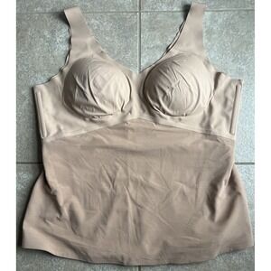 Honeylove LiftWear Cami Nude Tummy Control Shapewear Convertible Tank Size 3X